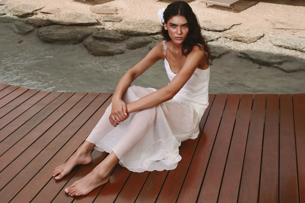VESTIDO PEDRAS NATURAIS OFF